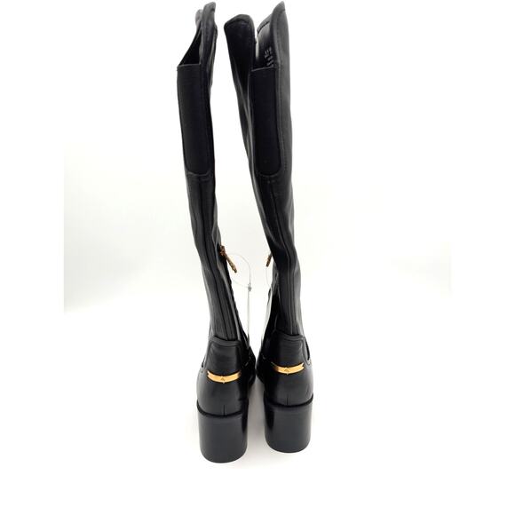 27 Edit Naturalizer Edda Knee High Boots Side Zip Women's Black Size US7.5 EU38 - Picture 12 of 16